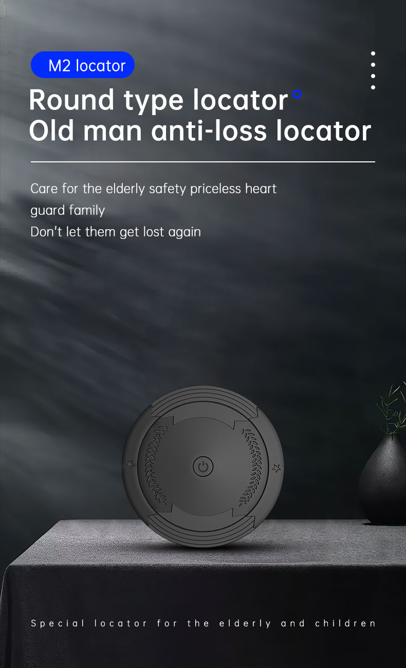 M2 Round type locator old man anti-loss locator